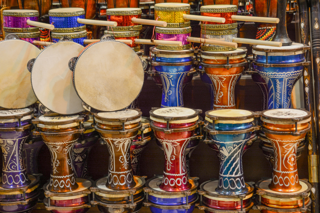 The Image of Ethnic Turkish Drum Darbuka