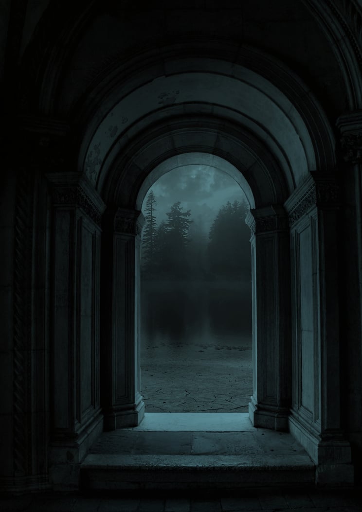 Dark Fantasy Door